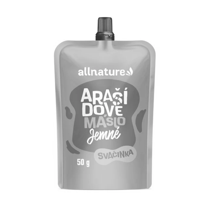 Allnature Arašídový krém jemný 50g